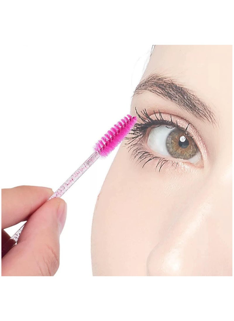 Generic 10-Piece Disposable Eyelash Mascara Wands Brushes Multicolor  - Image 1