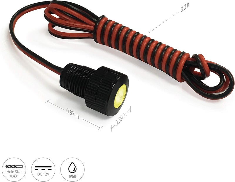 Oznium Brightest Light Bolt - 12V LED Flush Mount - Image 5