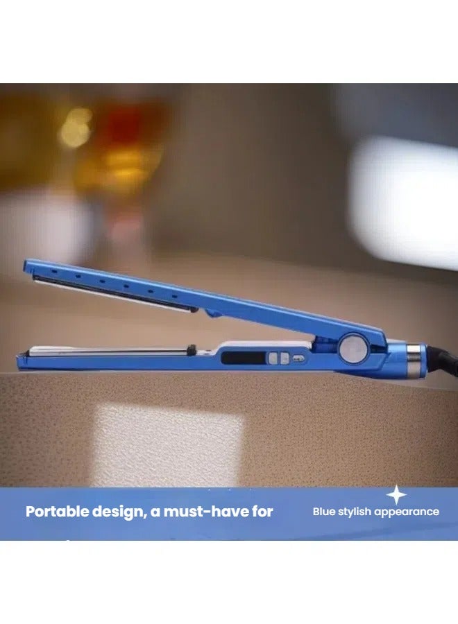 general Three-in-one electric splint, straight hair, inner buckle, bangs, perm, spiral curling iron, clip-on comb, three-piece set - Image 3