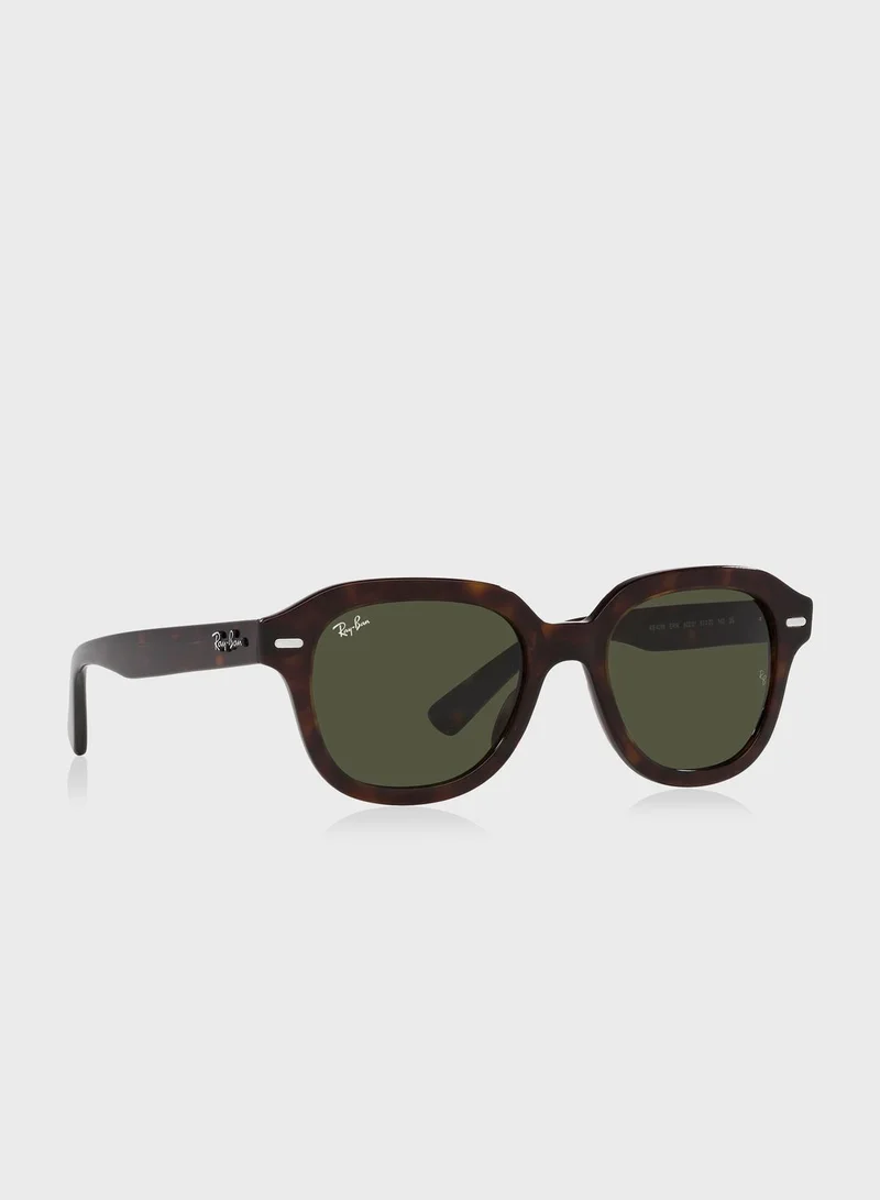 Ray-Ban 0Rb4398 Erik Square Sunglasses