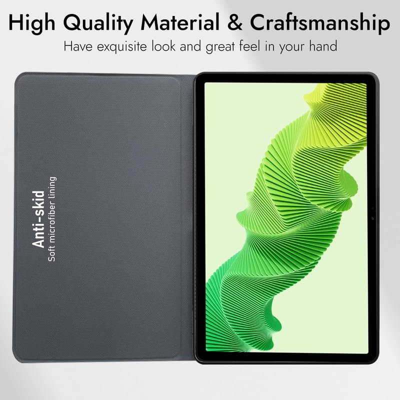 Robustrion Cover for Realme Pad 2 Cover Case 11.5 inch, Deer Pattern Flip Back Case for Realme Pad 2 Tablet Cover - Dark Green - Image 4
