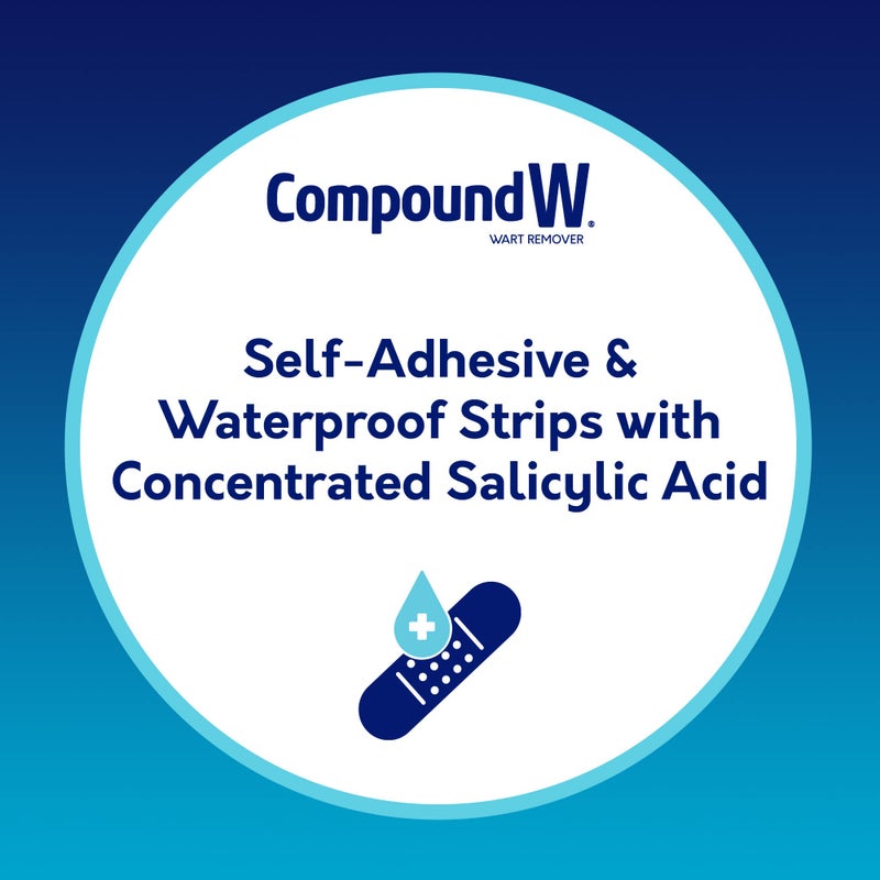 Compound W Wart Remover Maximum Strength One Step Pads, 14 Medicated Pads - Image 3