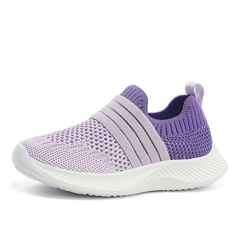 Mesh Sneakers Lightweight Flexible Sole Walking Shoes For Kids Indoor And Outdoor Activities - Image 1