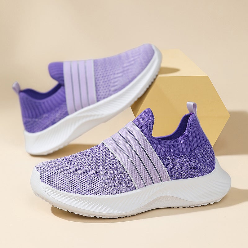 Mesh Sneakers Lightweight Flexible Sole Walking Shoes For Kids Indoor And Outdoor Activities - Image 3
