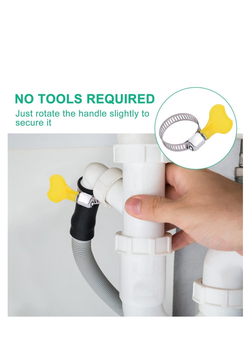 Peachjoy Universal Drain Hose Extension Pipe Kit, Washing Machine Hose Extension, Replacement Drain Hose Extension for Tumble Dryer Machine, Dishwasher & Other Applications (3m)  - Image 4