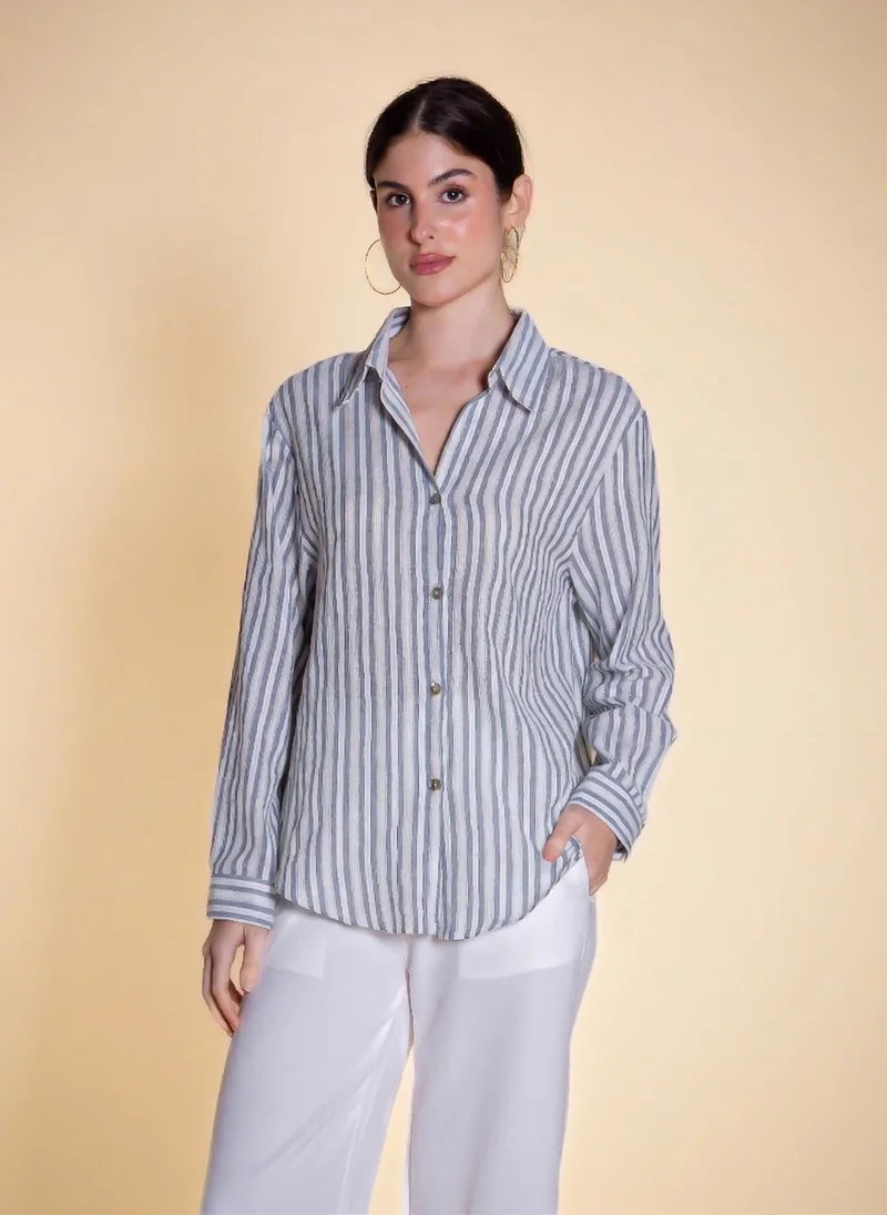 SHAPES TEXTURED COMFORT SHIRT