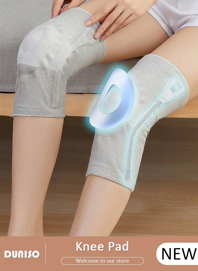 DUNISO Professional Knee Pad Knee Brace with Side Stabilizers and Patella Gel Pads Adjustable Compression Knee Support Braces for Knee Pain Meniscus Tear ACL MCL Arthritis Joint Pain Relief Injury Recovery - Image 1