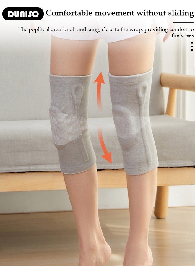 DUNISO Professional Knee Pad Knee Brace with Side Stabilizers and Patella Gel Pads Adjustable Compression Knee Support Braces for Knee Pain Meniscus Tear ACL MCL Arthritis Joint Pain Relief Injury Recovery - Image 2