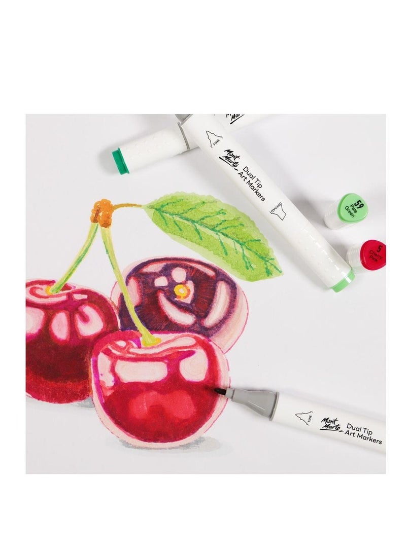 Mont Marte Dual Tip  Premium Art Marker Raw Silk  - Image 3