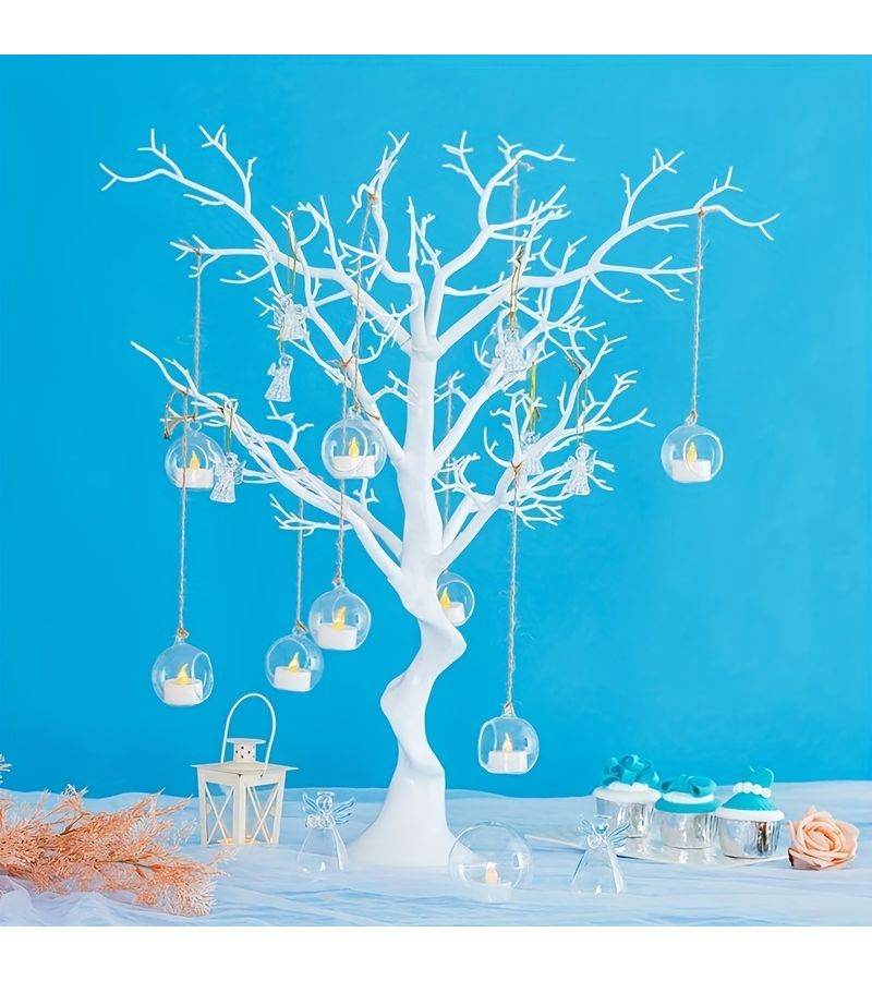 Artificial White Manzanita Tree Centerpiece 22.8in for Wedding Holiday Decor - Image 2