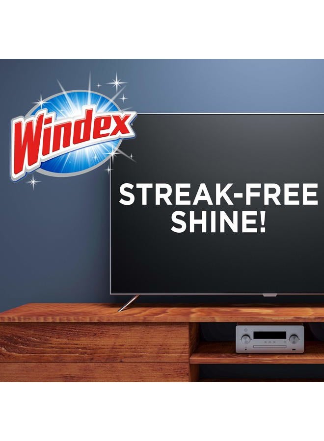 Windex Electronic Cleaning Wipes, Pre-Moistened Screen Wipes for TVs, Phones, and Other Electronics, Resalable for a Freshness Lock, 25 Count - Image 3