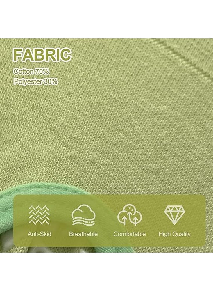 يالونج 6 أزواج من جوارب بيلاتيس للنساء، جوارب رياضية مانعة للانزلاق لليوجا ورقص الباليه وتدريبات باريه وممارسة التمارين الرياضية حافية القدمين في المستشفى - Image 4