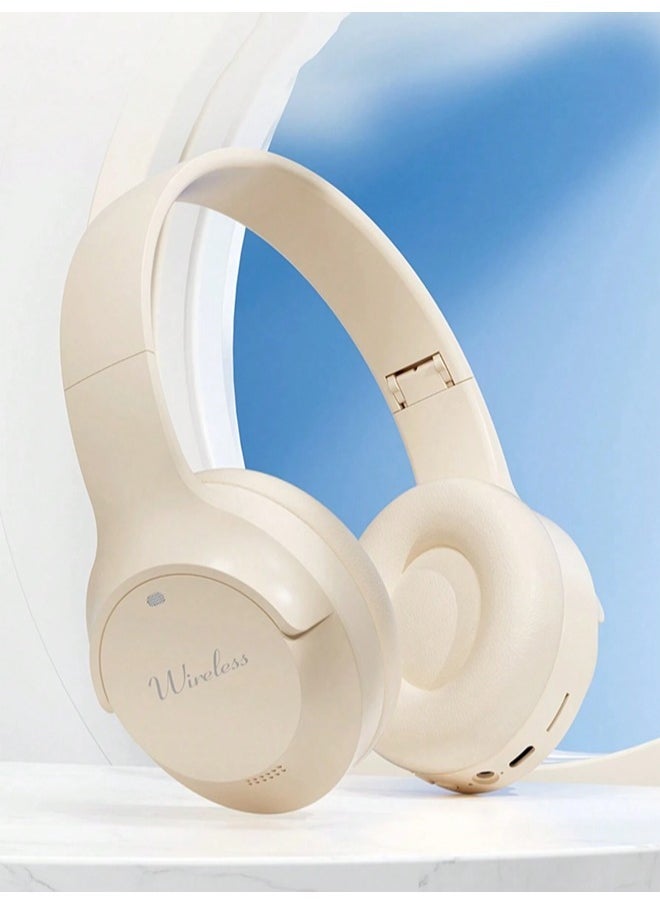 ShebSheb - Wireless On Ear Bluetooth Headphones,Foldable Bluetooth Wireless Headset Over Ear with Noise Cancelling Microphone - Image 1