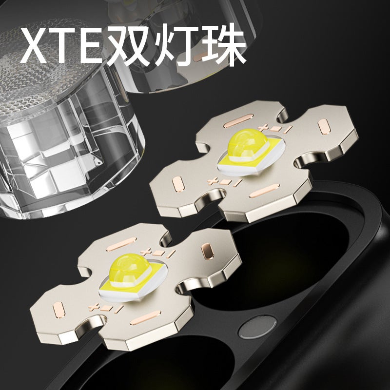 High Power LED Headlamp Waterproof Rechargeable Long Range Motion Sensor Headlight - Image 3