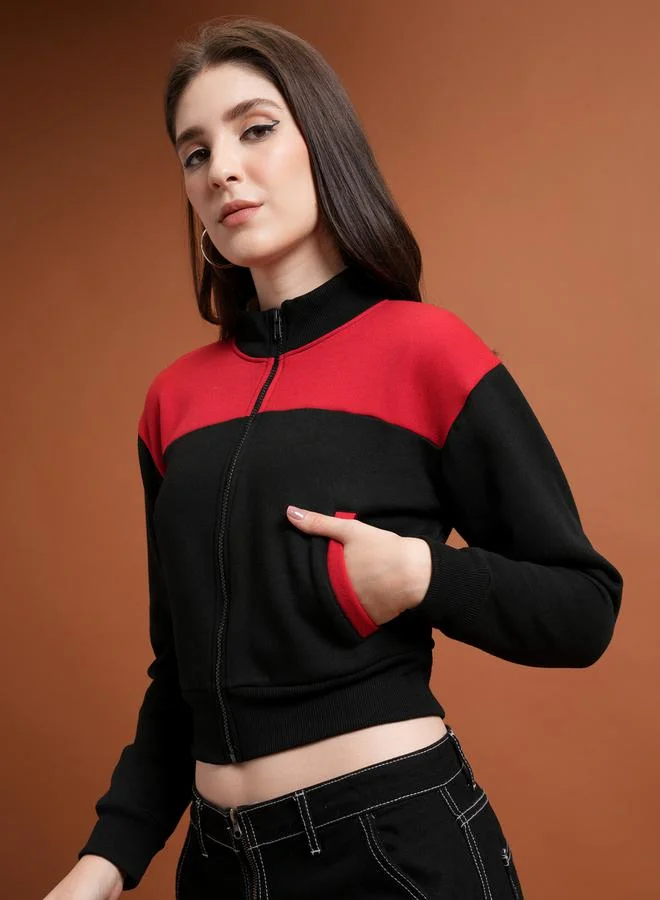 طوكيو توكيز سويت شيرت قصير بنمط كتل الالوان