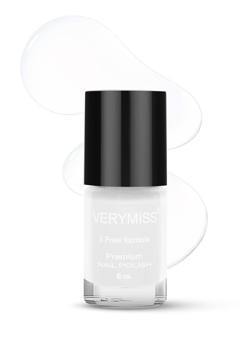 VERYMISS - Verymiss Premium Non UV Gel Nail Polish 6 ml 206 Pearl White - Image 1