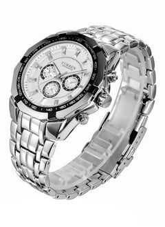 CURREN Waterproof Analog Watch WT-CU-8084-W  - Image 3