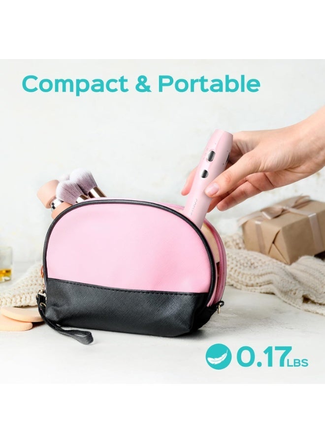 COSLUS Cordless Nail Drill Electric File: Professional for Acrylic Gel Dip Powder Nails Portable Nail Drill Machine Kit Pink - Image 3
