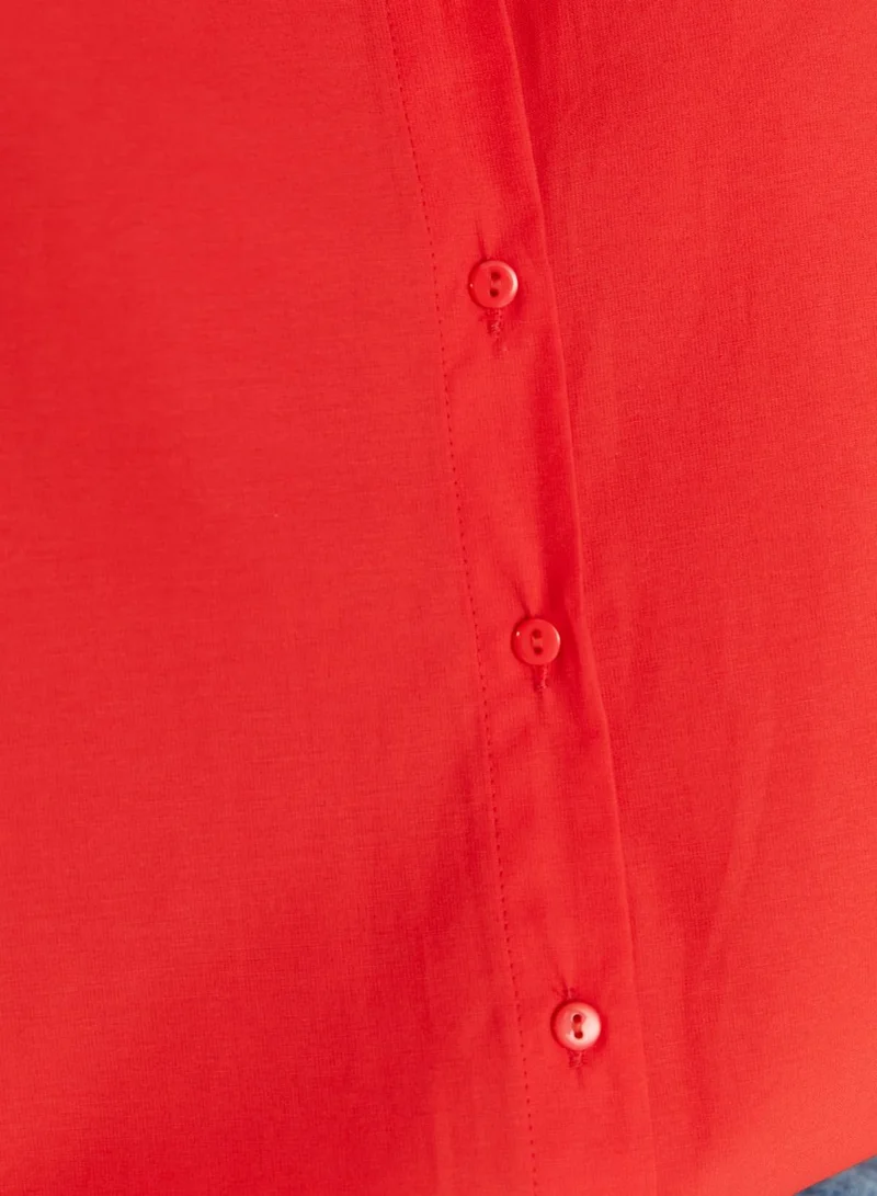 trendyol Oversized Button Down Shirt