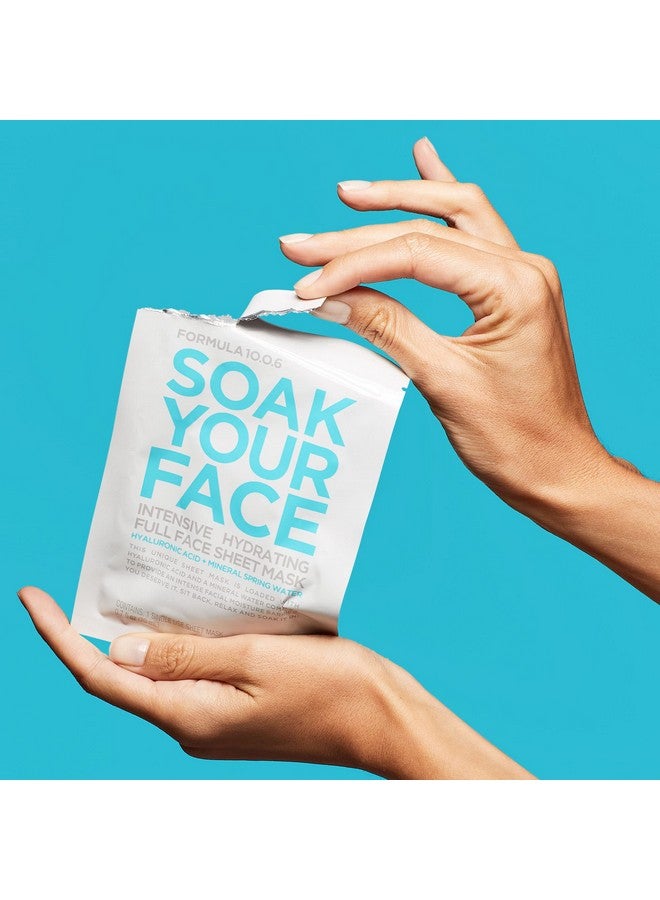 FORMULA 10.0.6 Soak Your Face Intensive Hydrating Sheet Mask - Image 2