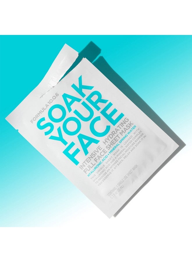 FORMULA 10.0.6 Soak Your Face Intensive Hydrating Sheet Mask - Image 4