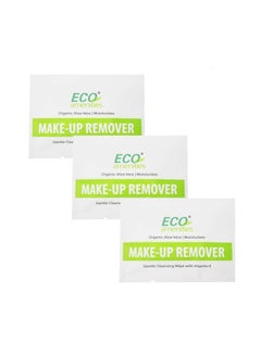 ECO Amenities ECO Amenities 180 Count Makeup Remover Wipes with Aloe Vera and Vitamin E Individually Wrapped Facial Towelettes Skin Cleansing Wipes 