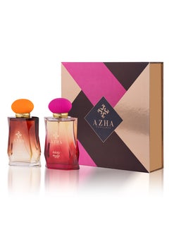 AZHA Azha Perfumes - 2Pc Gift Set Ramshah EDP 100 ml for Women + Renad EDP 100 ml for Women  - Image 1