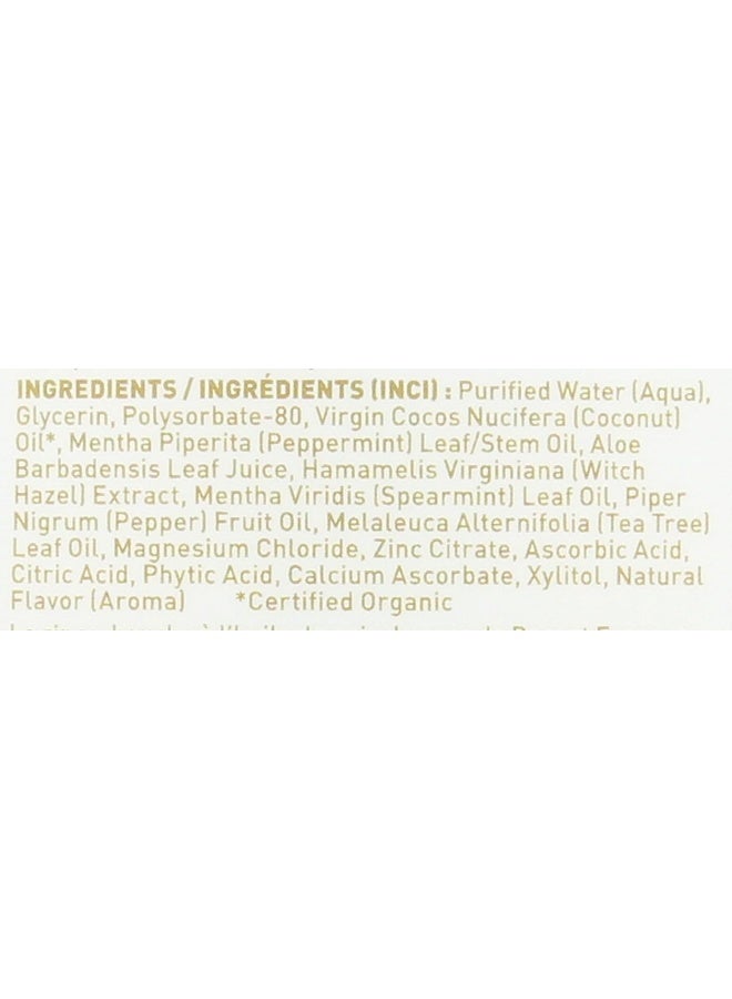 Desert Essence Coconut Oil Mouthwash Alcohol SugarFree Coconut Oil Tea Tree Oil Mouthwash for Adults Kids 6 Promotes Gum Health Fresh Breath Soothing - Image 4