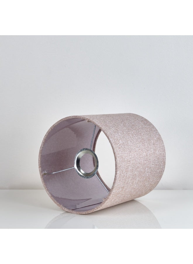 نجفة شوب شابوه كتان طبيعي سادة باللون البيج الفاتح، يضيف لمسة ديكور راقية ودافئة، ومناسب لتجديد الأباجورات المودرن والكلاسيك. - Image 3