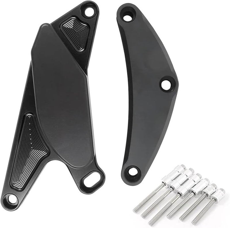 Suzuki GSXR GSX R 600 750 Engine Frame Slider Crash Protector Black - Image 1