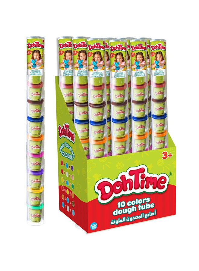 DohTime أنبوب معجون دو تايم 60 سم 10 قطع 3 أونصات - Image 1