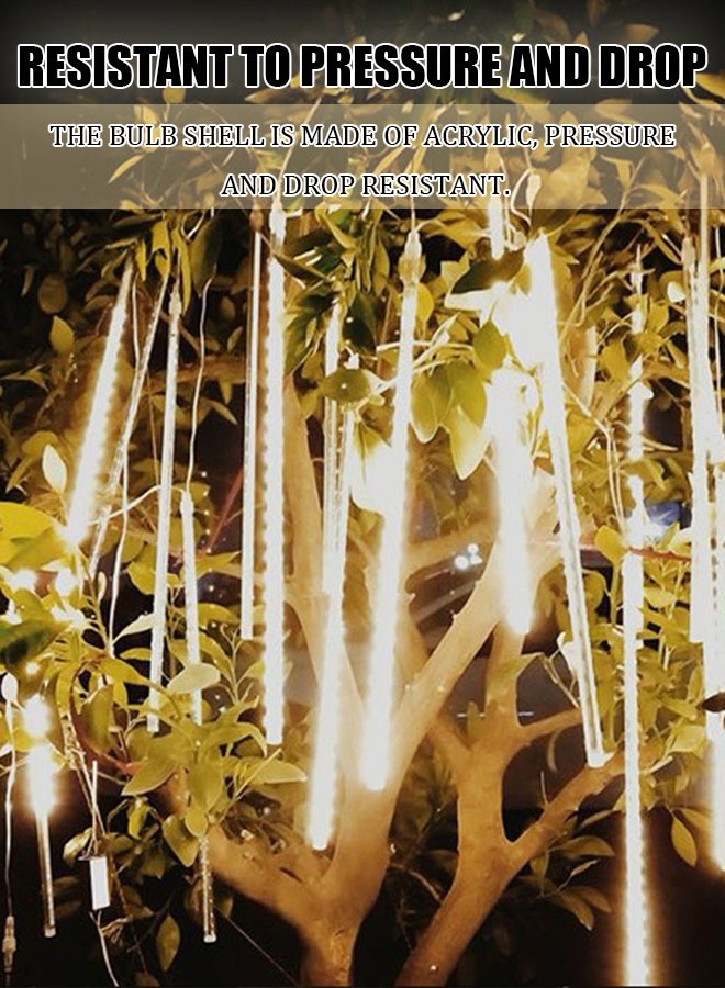 LED meteor shower light outdoor lighting project, patch hanging tree light string, bar courtyard street decoration meteor shower light, applicable for Halloween, Christmas, wedding decorative light strings - Image 2