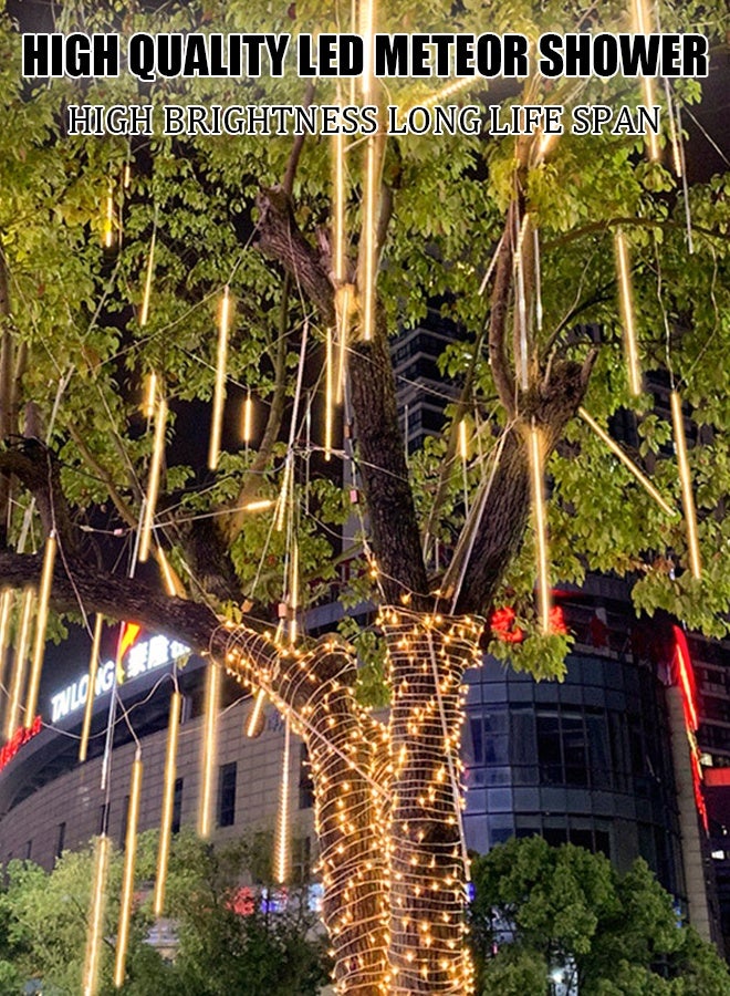 LED meteor shower light outdoor lighting project, patch hanging tree light string, bar courtyard street decoration meteor shower light, applicable for Halloween, Christmas, wedding decorative light strings - Image 4