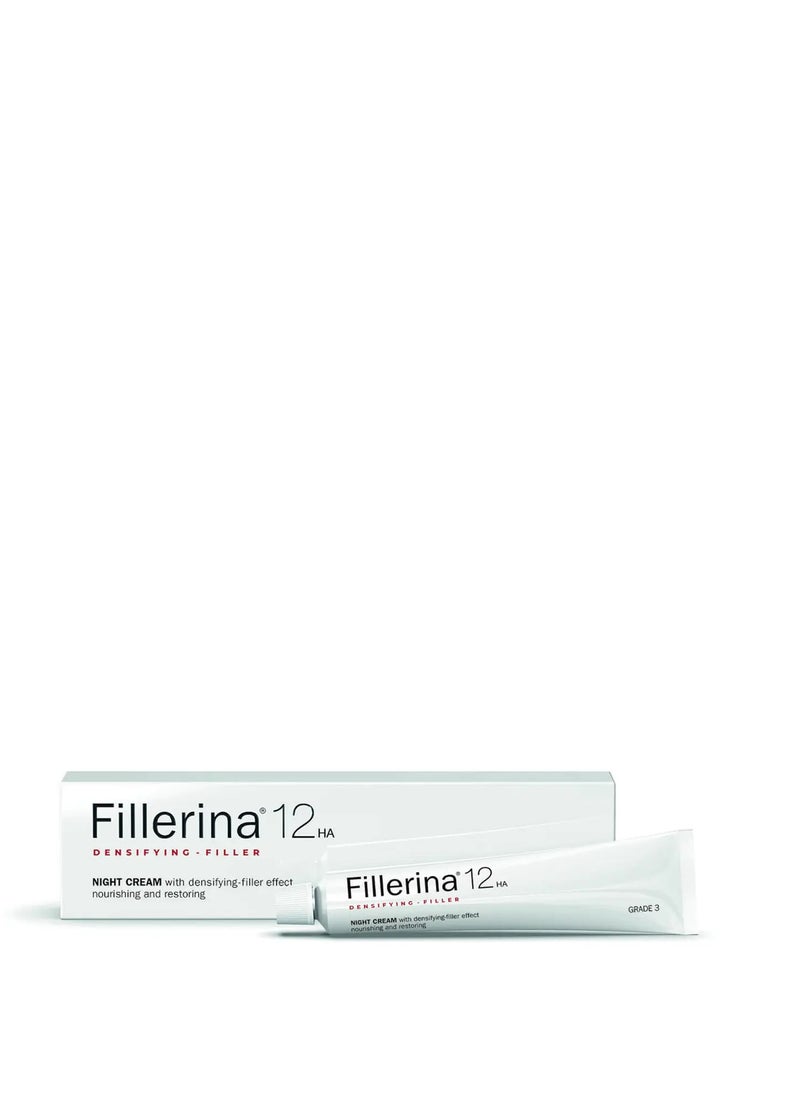 FILLERINA - 12 Densifying-Filler Night Cream - Grade 3 50ml - Image 1
