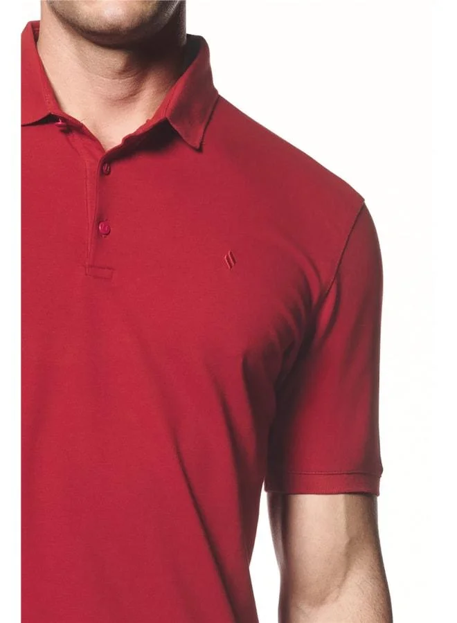 Liwali Short Sleeve Polo Collar T-Shirt.