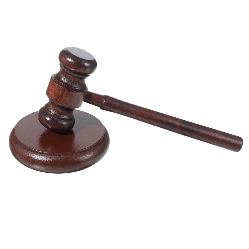 Skrfren Gavel And Sound Block Set For Lawyers  Handmade Wooden Gavel And Block Set Handcrafted Wood Hammer Court Wooden Judge Hammer Gavels Sound Blocks For Lawyer Judge Auction Sale Meetings Student And Gift - Image 1