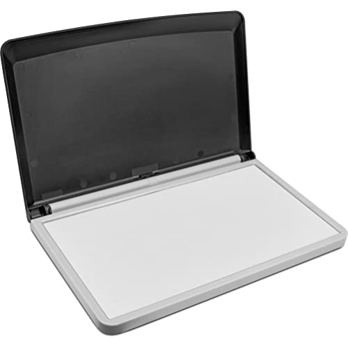 MaxMark Large Premium Dry No Ink Stamp Pad - 3.5" x 6.25" - Quality Felt Pad - Image 2