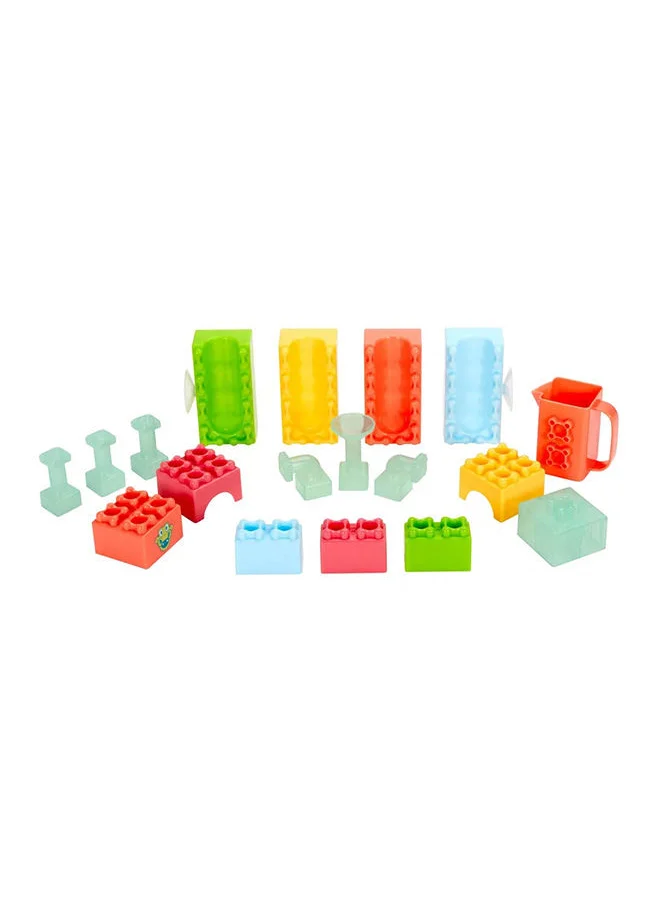 little tikes Baby Builders - Splash Blocks First Blocks for Babies, 18 pcs