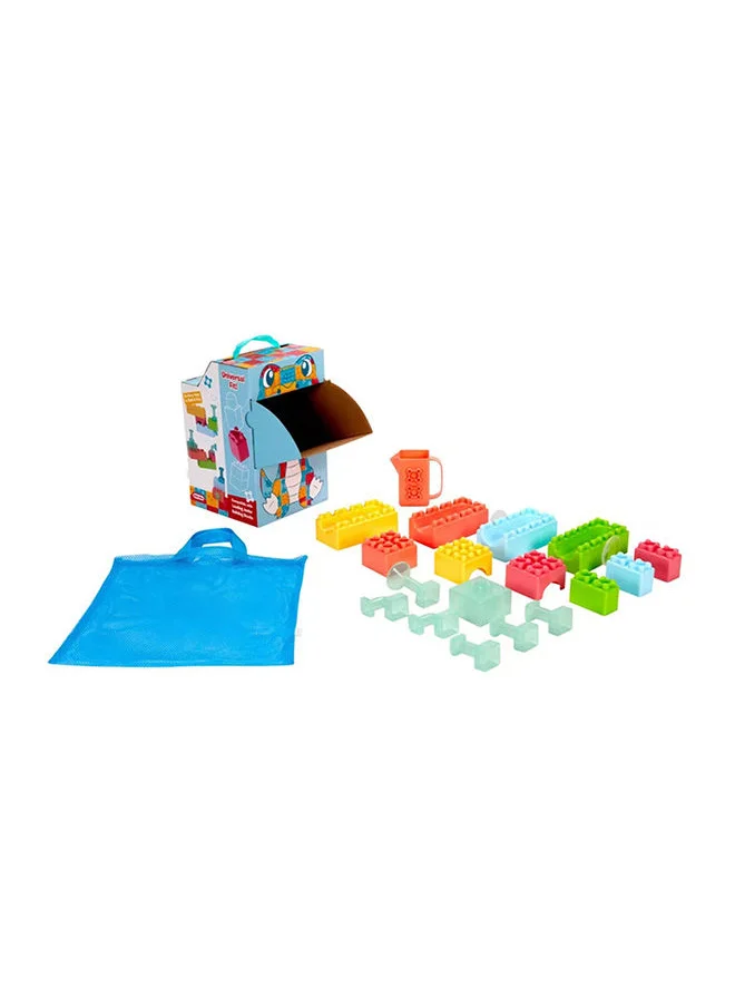little tikes Baby Builders - Splash Blocks First Blocks for Babies, 18 pcs