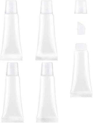 KEAIYYJ Empty Lip Gloss Tubes Balm Travel Toothpaste Containers Refillable Small Squeeze Bottles 10 ml 5 Pack - pzsku/Z26D9C3F939CD4C14B0F8Z/45/_/1742913105/1078ee71-7a6f-4ced-991a-848758f679e4