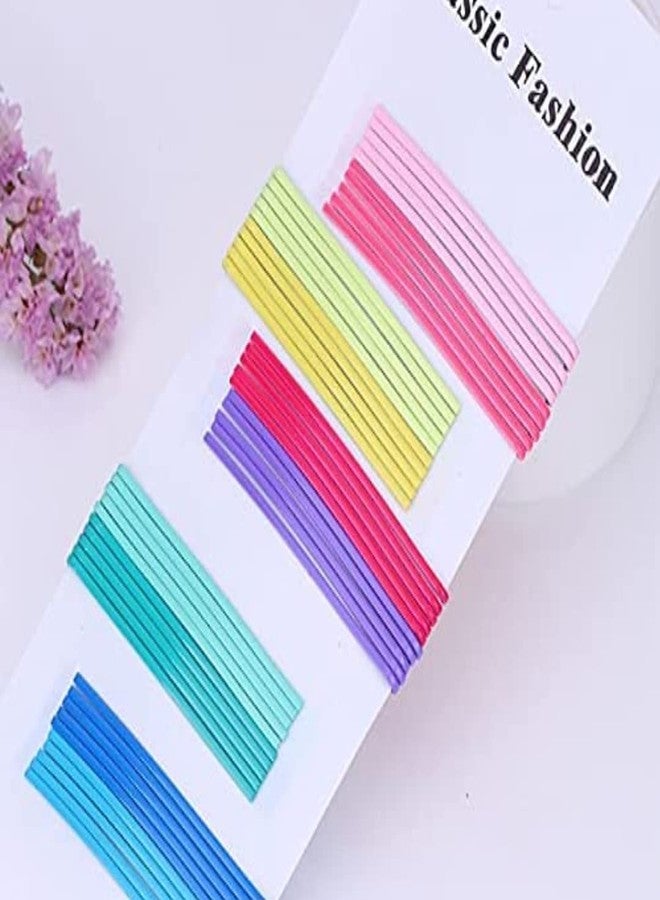 HOMEMATES 50 Pcs Hair Pin Bobby Pins Metal Hair Pin Multicolor Stylish fancy Jewellery Hair Accessories for Women Girls - Image 5
