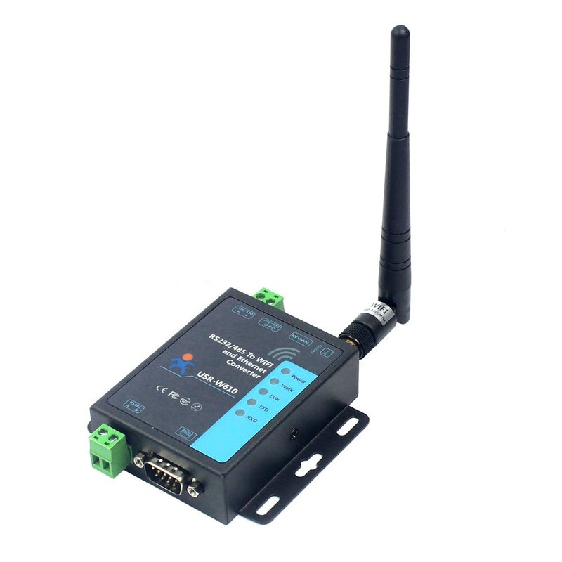 PUSR Serial to WiFi Ethernet Wireless Converter RS232 RS485 Serial Server(USR-W610) - Image 5