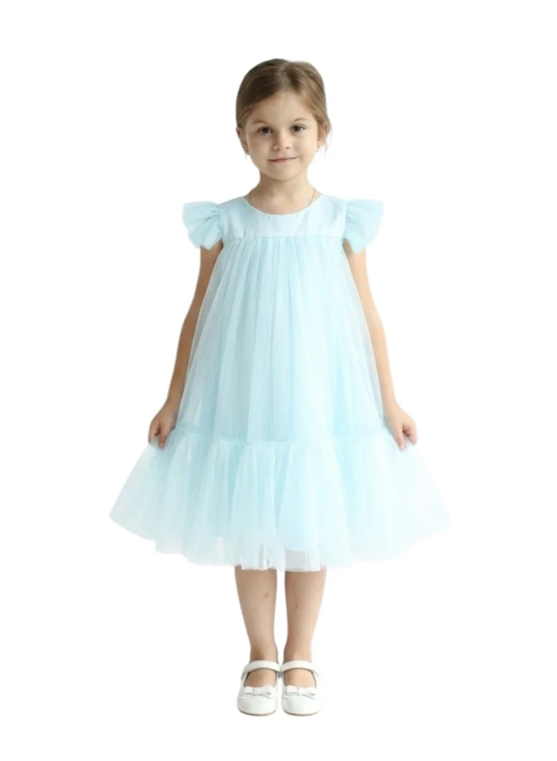 دىدانيالا فستان تول بدون أكمام