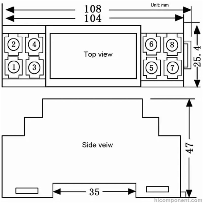 0 500 In 0 10V Out Signal Converter 4 20mA 0 5V 0 10V To DC Isolated Conditioner DIN Rail 1 5KV - Image 5