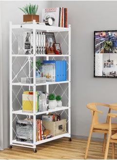 5 Shelves White