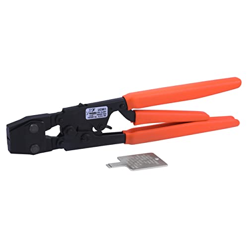 SharkBite PEX Clamp Tool 3Handle Tool with Orange Handle Plumbing Fittings PEX PERT UC961