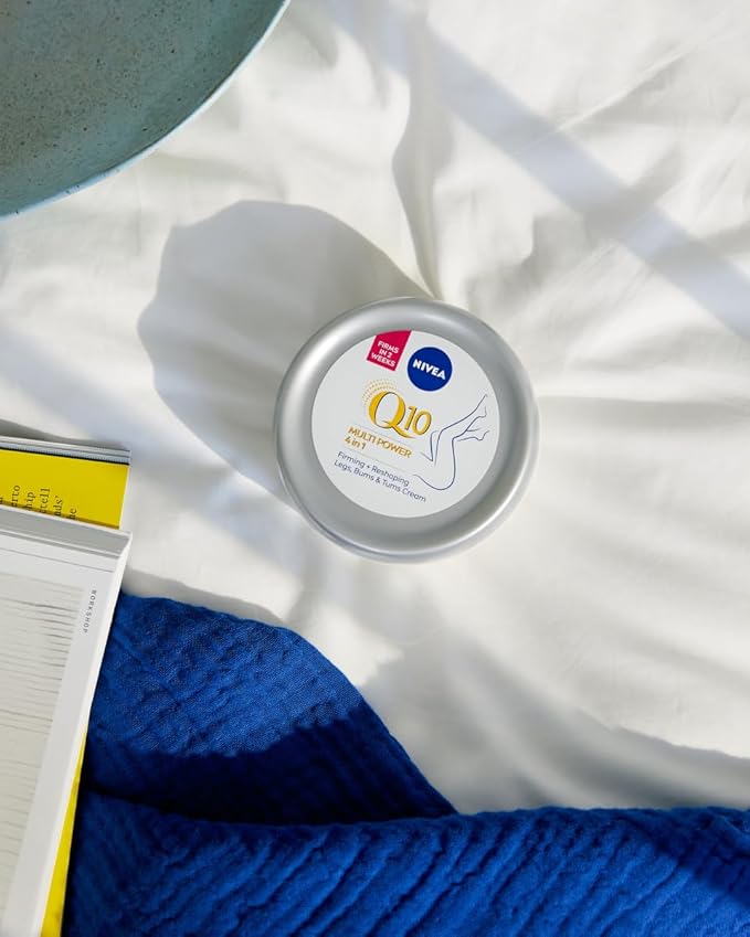 NIVEA Q10 Firming Body Cream 300ml Hydrating Firming Body Lotion with Powerful CoQ10 to Firm the Skin All Body Moisturiser for Beautiful Looking Skin - Image 4