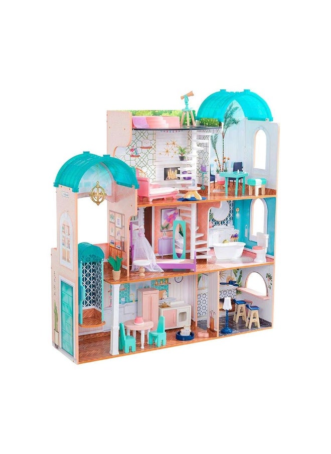 KidKraft Kidkraft Camila Wooden Dollhouse  - Image 2