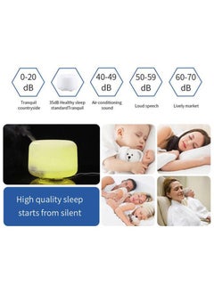 Cool Baby 7-Colour LED Light Lamp Aroma Diffuser Essential Oil Air Humidifier White  - Image 3