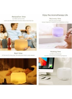 Cool Baby 7-Colour LED Light Lamp Aroma Diffuser Essential Oil Air Humidifier White  - Image 5